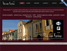Tablet Screenshot of karina-luhacovice.cz